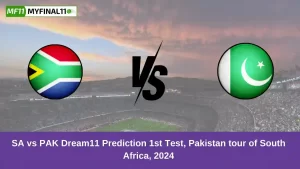 SA vs PAK Dream11 Prediction 1st Test, Pakistan tour of South Africa, 2024