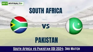 SA vs PAK Dream11 Prediction Today: 3rd ODI Pitch Report, Playing11 and Stats | South Africa vs Pakistan ODI 2024