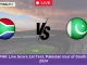 SA vs PAK Live Score 1st Test, Pakistan tour of South Africa, 2024