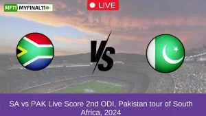 SA vs PAK Live Score 2nd ODI, Pakistan tour of South Africa, 2024