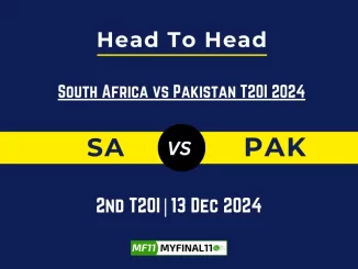 SA vs PAK Player Battle, Head to Head Team Stats, Player Record