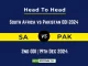 SA vs PAK Player Battle, Head to Head Team Stats, Team Record