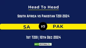 SA vs PAK Player Battle, Head to Head Team Stats, Team Record - West Indies Nature Isle T10 2024