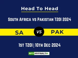 SA vs PAK Player Battle, Head to Head Team Stats, Team Record - West Indies Nature Isle T10 2024