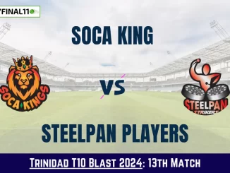 SCK vs WSP Dream11 Prediction Today: Match 13 Pitch Report, Playing11 and Stats | Trinidad T10 Blast 2024