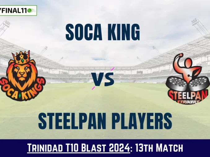 SCK vs WSP Dream11 Prediction Today: Match 13 Pitch Report, Playing11 and Stats | Trinidad T10 Blast 2024