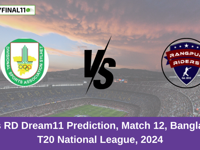 SD vs RD Dream11 Prediction, Match 12, Bangladesh T20 National League, 2024