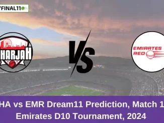 _SHA vs EMR Dream11 Prediction, Match 11, Emirates D10 Tournament, 2024