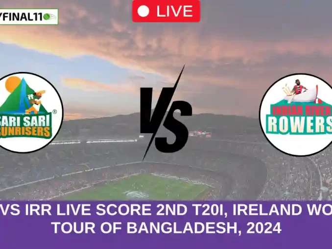 SSS vs IRR Live Score 2nd T20I, Ireland women tour of Bangladesh, 2024