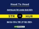 STR vs HUR Player Battle, Head to Head Team Stats, Team Record - Australian T20 League Bash 2024