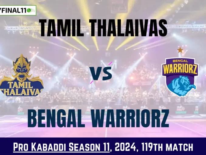 TAM vs BEN Kabaddi Dream11 Prediction