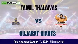 TAM vs GUJ Dream11 Prediction