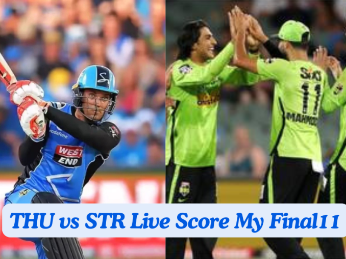 The Sydney Thunder (THU) vs Adelaide Strikers (STR) Match 3 in the Australian T20 League Bash 2024 is set for December 17, 2024