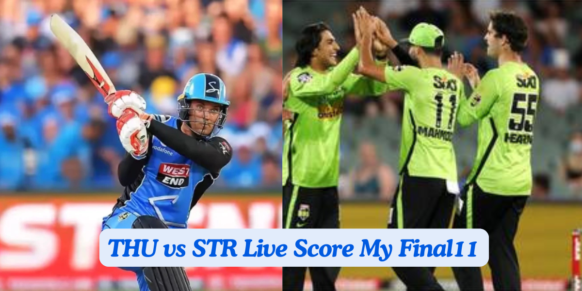 The Sydney Thunder (THU) vs Adelaide Strikers (STR) Match 3 in the Australian T20 League Bash 2024 is set for December 17, 2024