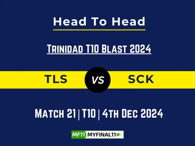 TLS vs SCK Player Battle, Head to Head Team Stats, Team Record