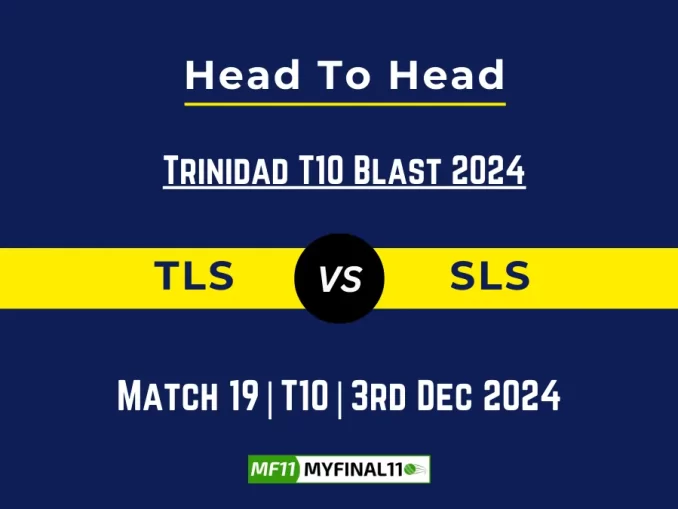 TLS vs SLS Player Battle, Head to Head Team Stats, Team Record