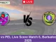 WAR vs PEL Live Score Match 6, Barbados T10, 2025