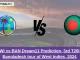 _WI vs BAN Dream11 Prediction, 3rd T20I, Bangladesh tour of West Indies, 2024