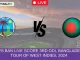 WI vs BAN Live Score 3rd ODI, Bangladesh tour of West Indies, 2024