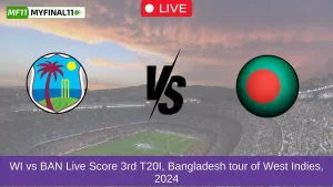 WI vs BAN Live Score 3rd T20I, Bangladesh tour of West Indies, 2024