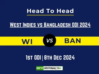 WI vs BAN Player Battle, Head to Head Team Stats, Team Record