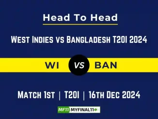 WI vs BAN Player Battle, Head to Head Team Stats, Team Record - West Indies vs Bangladesh T20I 2024