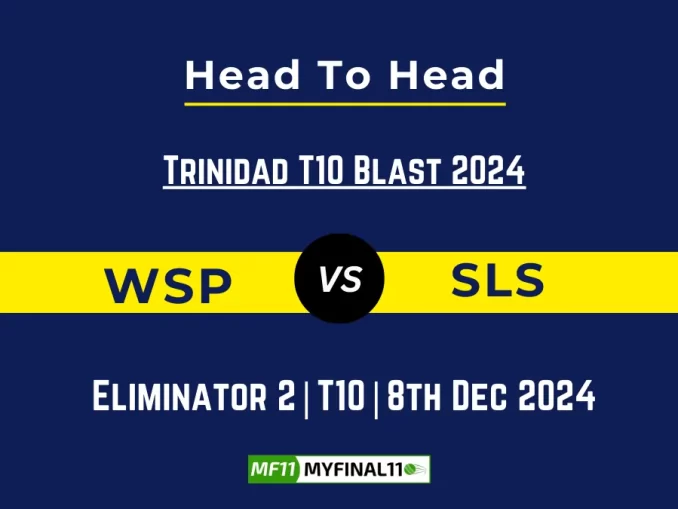 WSP vs SLS Player Battle, Head to Head Team Stats, Team Record