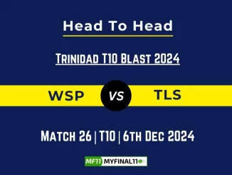 WSP vs TLS Player Battle, Head to Head Team Stats, Team Record