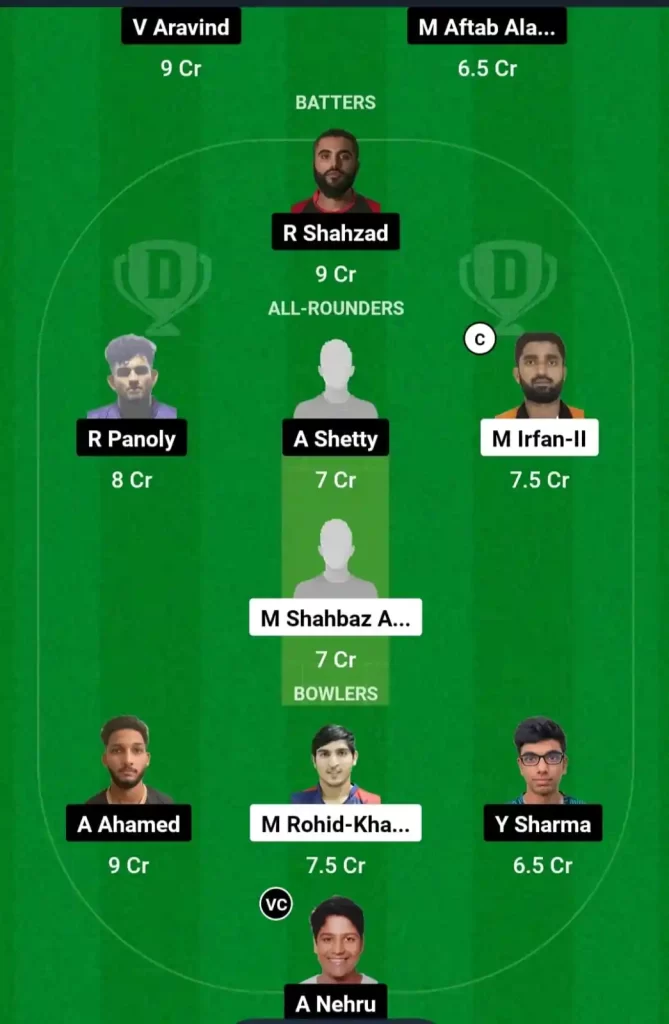 SHA vs DUB Dream11 Prediction Today: Match 9 Pitch Report, Playing11 and Stats | Emirates D10 Tournament 2024