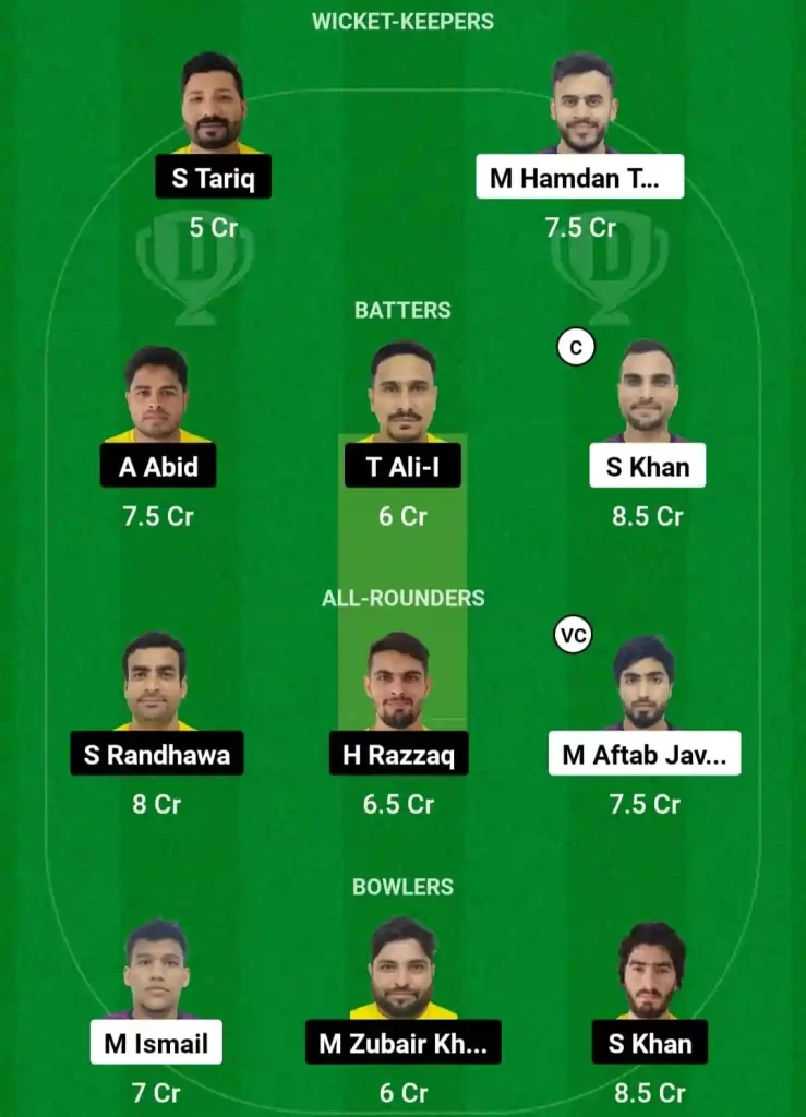 AJM vs ABD Dream11 Prediction Today: Match 22 Pitch Report, Playing11 and Stats | Emirates D10 Tournament 2024