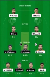 FUJ vs AJM Dream11 Team Prediction