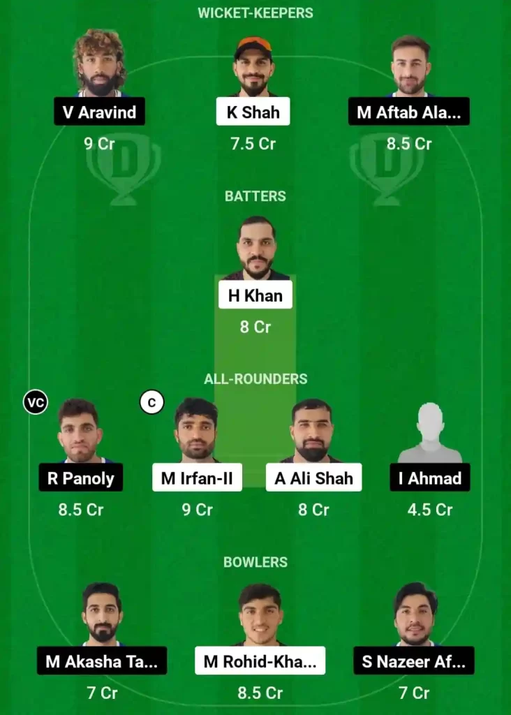 SHA vs DUB Dream11 Prediction Today: Match 33 Pitch Report, Playing11 and Stats | Emirates D10 Tournament 2024