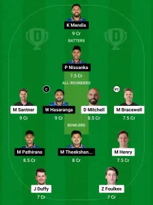 NZ vs SL Dream11 Prediction Today: 2nd T20I Pitch Report, Playing11 and Stats | New Zealand vs Sri Lanka T20I 2024