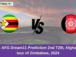 ZIM vs AFG Dream11 Prediction 2nd T20I, Afghanistan tour of Zimbabwe, 2024