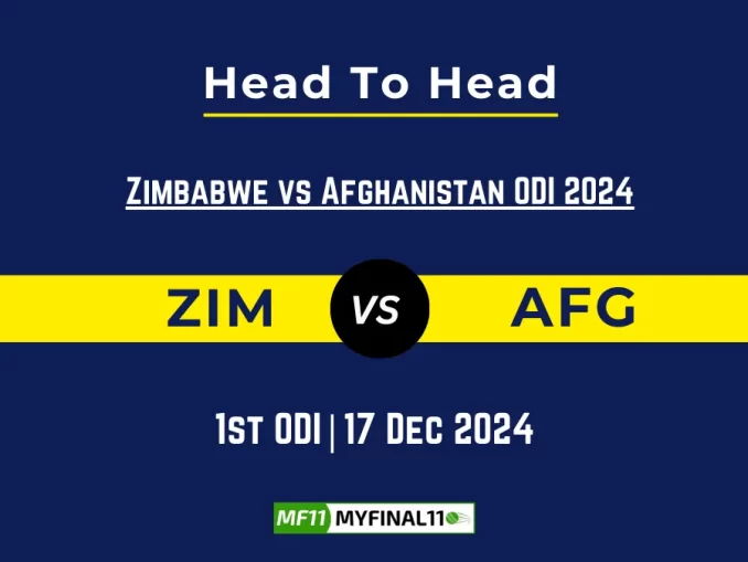 ZIM vs AFG Player Battle, Head to Head Team Stats, Player Record (2)