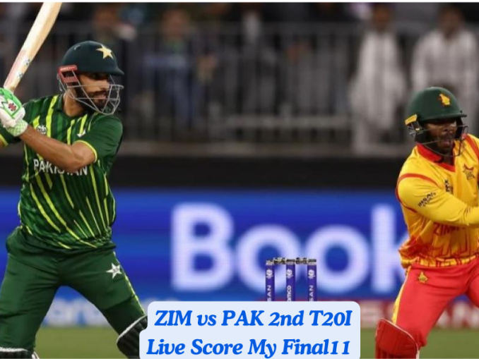 ZIM vs PAK Live Score: Scorecard, Ball by Ball Commentary - 2nd T20I, Pakistan tour of Zimbabwe 2024