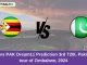 ZIM vs PAK Dream11 Prediction 3rd T20I, Pakistan tour of Zimbabwe, 2024