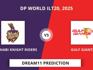 ADKR vs GG Dream11 Prediction, DP World ILT20 2025