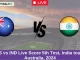 AUS vs IND Live Score 5th Test, India tour of Australia, 2024