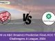 COH vs AEC Dream11 Prediction Final, KCC T20 Challengers A League, 2024