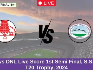 COM vs DNL Live Score 1st Semi Final, S.S.Rajan T20 Trophy, 2024