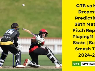 CTB vs ND Dream11 Prediction, Pitch Report & Stats SSt20 2025