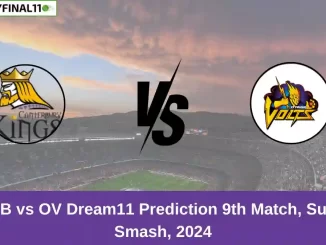 CTB vs OV Dream11 Prediction 9th Match, Super Smash, 2024 (1)