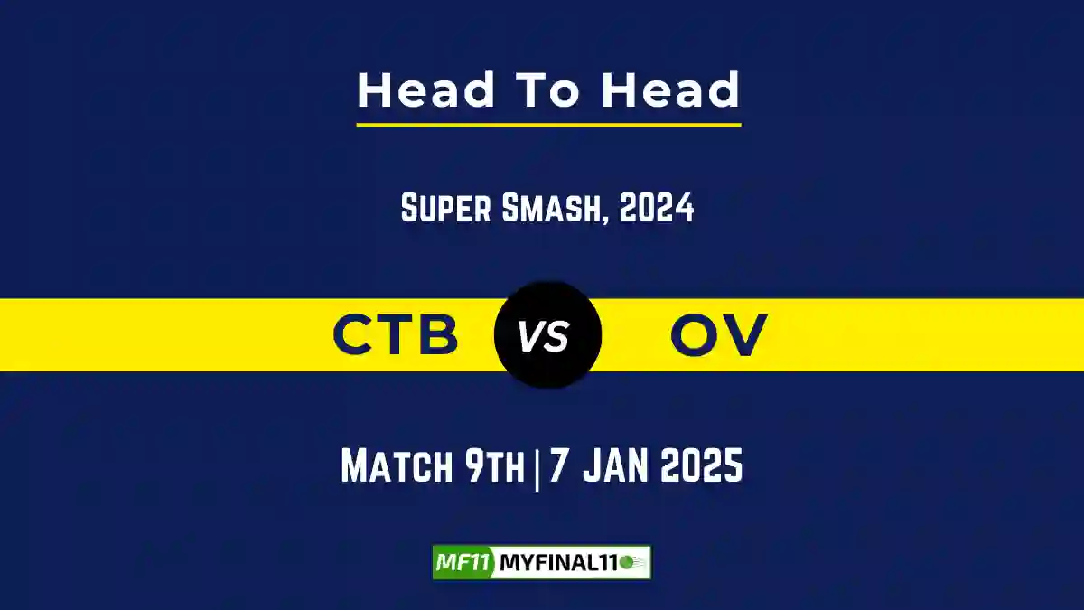 CTB vs OV Player Battle, Head to Head Team Stats, Team Record 2025