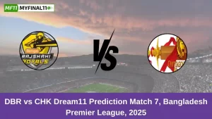 DBR vs CHK Dream11 Prediction Match 7, Bangladesh Premier League, 2025