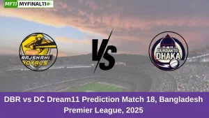 DBR vs DC Dream11 Prediction Match 18, Bangladesh Premier League, 2025