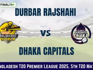 DBR vs DC Dream11 Prediction Today Match 5 Pitch Report, Playing11 and Stats Bangladesh T20 Premier League 2025