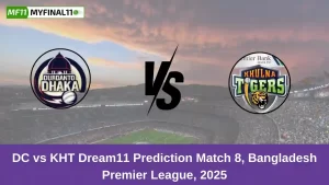 DC vs KHT Dream11 Prediction Match 8, Bangladesh Premier League, 2025