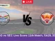 DSG vs SEC Live Score 11th Match, SA20, 2025