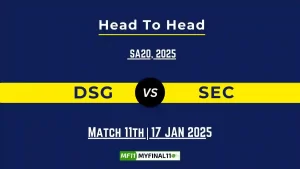 DSG vs SEC Player Battle, Head to Head Team Stats, Team Record